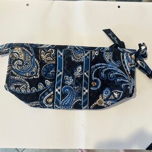 Vera Bradley Blue Paisley Cosmetic Bag